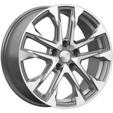 Диск R17 5x114,3 7J ET45 D66,1 Скад Атакор алмаз графит