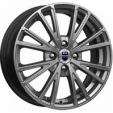Диск R16 4x100 6J ET45 D67,1 К&К Меандр (КС879-05) дарк платинум
