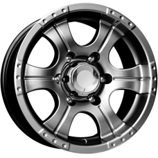 Диск R16 6x139,7 8J ET20 D108,5 К&К Байконур дарк платинум