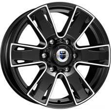 Диск R17 6x139,7 7J ET38 D67,1 К&К Севенна (КC726) алмаз черный