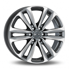 Диск R18 6x114,3 8J ET45 D66,1 MAK Safari 6 Gunmetal Mirror Face