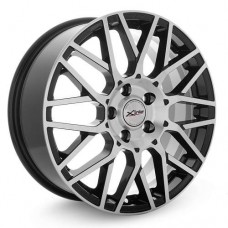 Диск R17 4x108 7,0J ET45 63,35 X'trike X-131 BK/FP
