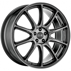 Диск R20 5x112 10,5J ET26 D66,46 OZ Hyper XT HLT Star Graphite Diamond Lip
