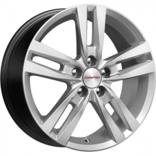 Диск R16 5x100 6,5J ET38 D67,1 К&К Rassvet (КС868) сильвер