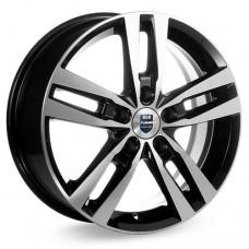 Диск R16 5x114,3 6,5J ET45 D67,1 К&К Rassvet (КС868) Алмаз-черный SK