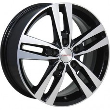 Диск R16 5x114,3 6,5J ET50 D66,1 К&К Rassvet (КС868) Алмаз-черный SK