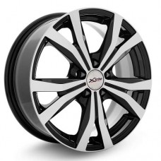 Диск R16 5x100 6,5J ET38 D67,1 X'trike X-119 BK/FP