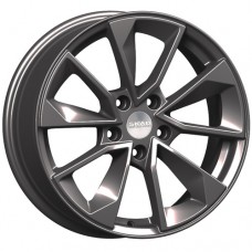 Диск R17 5x114,3 7J ET40 D66,1 Скад Nissan Qashqai (KL-299) графит