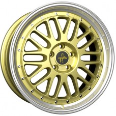 Диск R19 5x112 8,5J ET45 D72,6 Keskin Tuning KT22 Gold_Lip_Polish