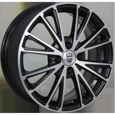 Диск R16 4x100 6J ET40 D67,1 К&К Меандр (КС879-02) Алмаз черный SK