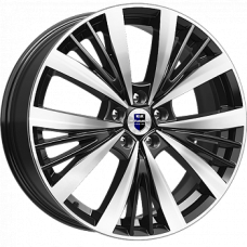 Диск R19 5x112 7,5J ET45 D66,6 К&К Марвел (КС881-10) алмаз чёрный