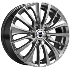 Диск R17 4x100 6,5J ET43 D60,1 К&К Flanker (КС905) дарк платинум