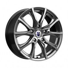 Диск R17 5x100 7,5J ET42 D67,1 K&K Твист (КС697M) дарк платинум