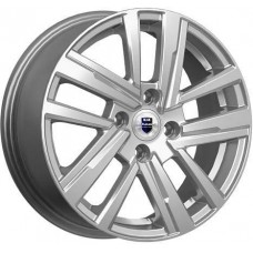 Диск R15 4x100 6J ET45 D67,1 K&K Хант (КС1034) дарк платинум