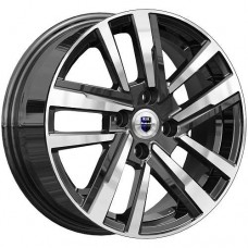 Диск R15 4x98 6J ET30 D58,5 K&K Хант (КС1034) алмаз чёрный