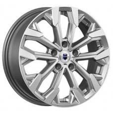 Диск R17 5x100 6,5J ET38 D57,1 K&K Морейн (КС1046) дарк платинум