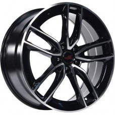 Диск R20 5x112 8,5J ET55,5 D66,6 LegeArtis Concept-MR539 BKF