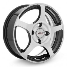 Диск R14 4x100 5,5J ET45 D67,1 X'trike X-103 BK/FP