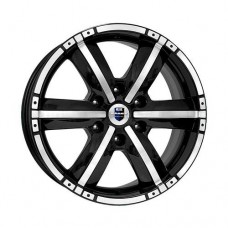 Диск R17 6x139,7 7,5J ET38 D67,1 K&K KC635 Окинава-оригинал алмаз черный