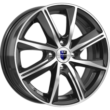 Диск R15 4x100 6J ET40 67,1 К&К Арнар Алмаз чёрный