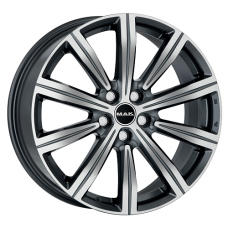 Диск R20 5x112 8,5J ET29 D66,6 MAK Birmingham Gunmetal Mirror Face
