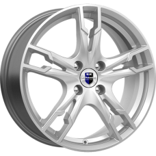Диск R17 5x100 7J ET38 67,1 К&К Солар Сильвер