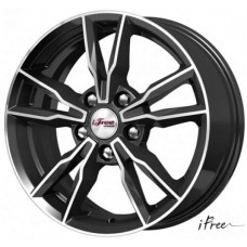 Диск R16 5x114,3 6,5J ET50 D67,1 iFree Икигай Блэк-Джек