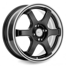 Диск R15 5x100 6J ET38 D57,1 Скад Киото антрацит-алмаз