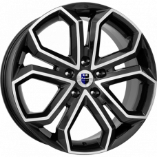Диск R19 5x127 8,5J ET56 71,6 K&K Пандора (КС466) алмаз черный