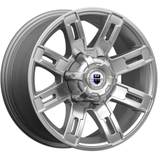 Диск R16 6x139,7 7,5J ET30 108,1 K&K Полюс (КС609) дарк платинум