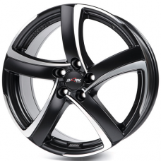 Диск R17 5x100 7,5J ET35 D63,3 Alutec Shark Racing Black Front Polished