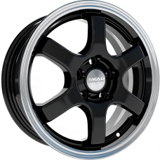 Диск R15 4x100 6J ET45 D67,1 Скад Киото алмаз антрацит