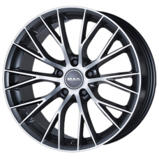 Диск R20 5x108 8,5J ET42 D63,4 MAK Munchen Gunmetal Mirror Face