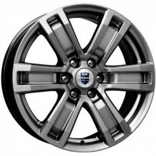 Диск R17 6x114,3 7,5J ET39 D67,1 К&К R7-Рольф (КС457) Дарк платинум