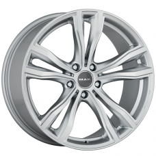 Диск R21 5x120 10,0J ET40 D74,1 MAK X-Mode Silver