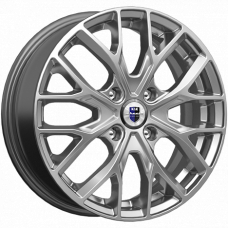 Диск R16 4x100 6J ET45 D67,1 К&К Лилиом (КС891-06) дарк платинум