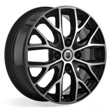 Диск R16 4x100 6J ET41 D60,1 Rapid Лилиом-ориг, (КС891) алмаз черный