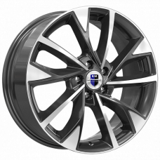 Диск R17 5x108 7J ET45 D60,1 К&К Роквуд (КС900-12) алмаз черный