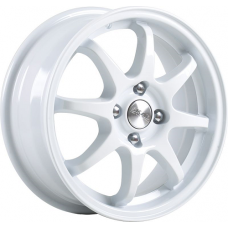 Диск R15 4x100 6J ET48 D54,1 Скад Форвард белый