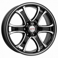Диск R18 6x139,7 7,5J ET38 67,1 K&K Балеар (KC727) алмаз черный