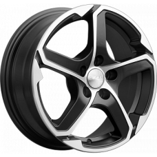 Диск R15 4x100 6J ET45 D67,1 Скад Аллигатор алмаз бархат