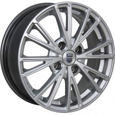 Диск R16 4x100 6J ET40 D67,1 K&K Меандр (КС879-02) Сильвер