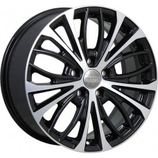 Диск R17 5x112 7,5J ET47 D57,1 K&K КС873 (ZV 17_VW Passat) Алмаз чёрный