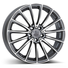 Диск R19 5x112 8J ET34 D66,6 MAK Komet Gunmetal Mirror Face