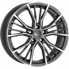 Диск R20 5x112 8,5J ET32 D66,45 MAK Union Gunmetal Mirror Face