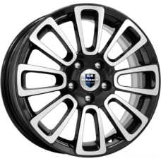 Диск R15 4x100 6J ET39 D56,6 K&K Неман (КС717) Алмаз черный Оригинал