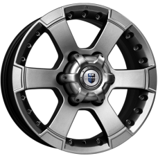 Диск R16 6x139,7 7J ET38 D67,1 K&K KC593 M56-оригинал дарк платинум Диск R16 6x139,7 7J ET38 D67,1 K&K KC593 M56-оригинал дарк платинум