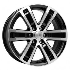 Диск R17 6x139,7 7,5J ET25 D106,1 K&K R7-Рольф-оригинал (КС457) алмаз черный