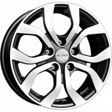 Диск R16 5x114,3 6,5J ET50 D67,1 K&K КС704 (ZV 16_Cerato) алмаз черный